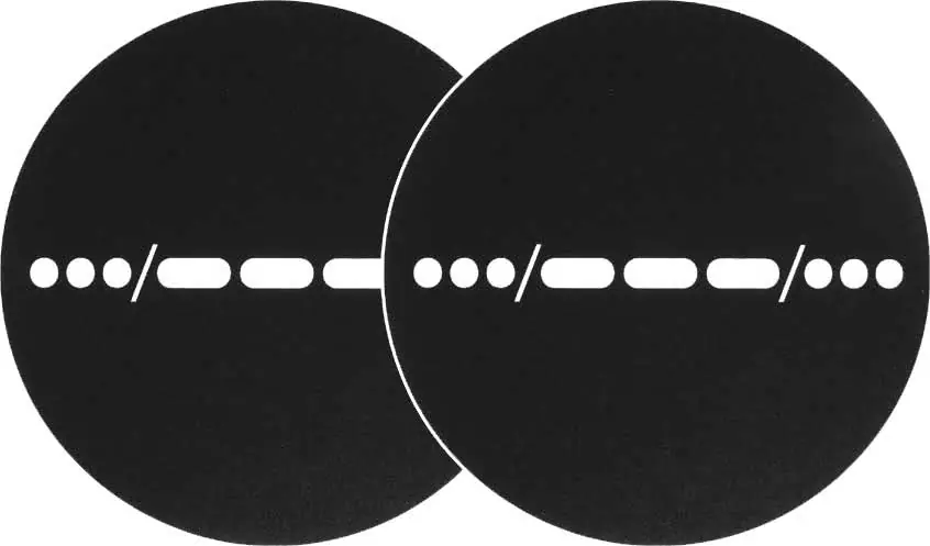 2x Slipmats - Technics S.O.S Billig