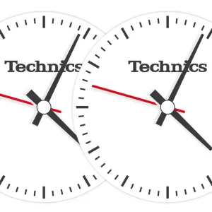 Garantierte Lieferung 2x Slipmats - Technics Time