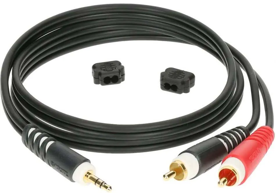 Sonderaktion Klotz AY7-0100 - Miniklinke - Cinch - 1m