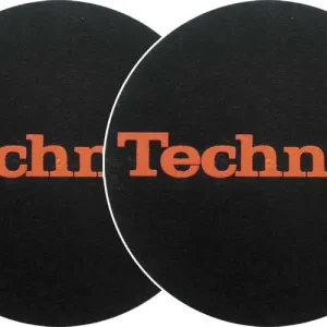 2x Slipmats - Technics Logo - Rot Meistverkauft