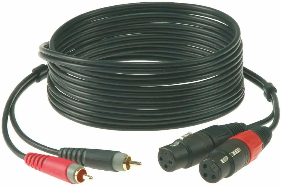 Top-Angebot Klotz AT-CF0300 - Cinch - 2x XLR Female - 3m