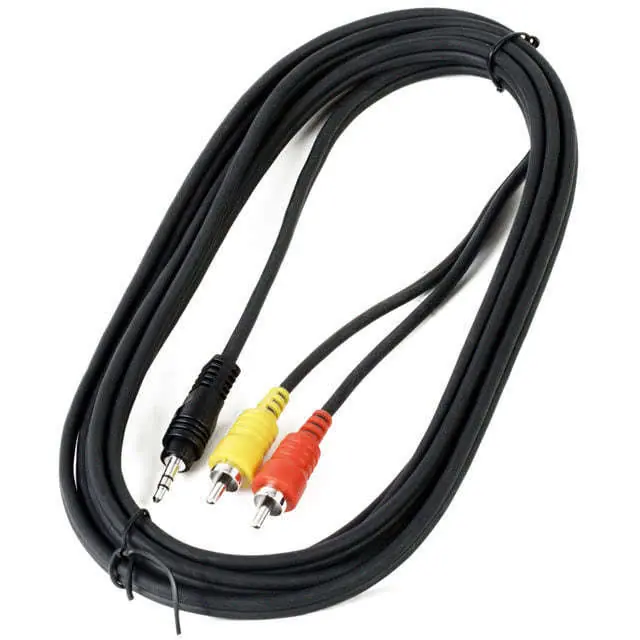 Antoc Kabel - 1x 3.5 Klinke - Cinch - 3m Zertifiziert