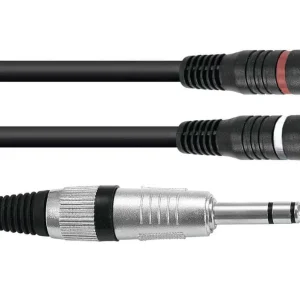 Omnitronic AL-15 - 6.3 mm Klinke - Cinch - 1.5m Direktkauf