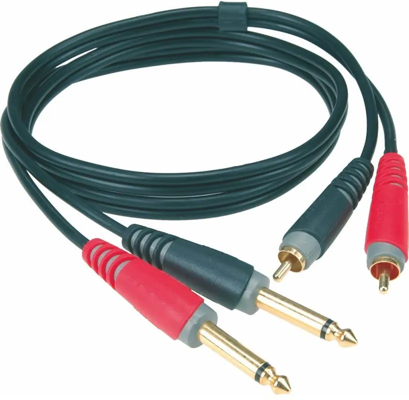 Ausverkauf Klotz AT-CJ0600 - Cinch - 2x 6.3 Klinke - 6m