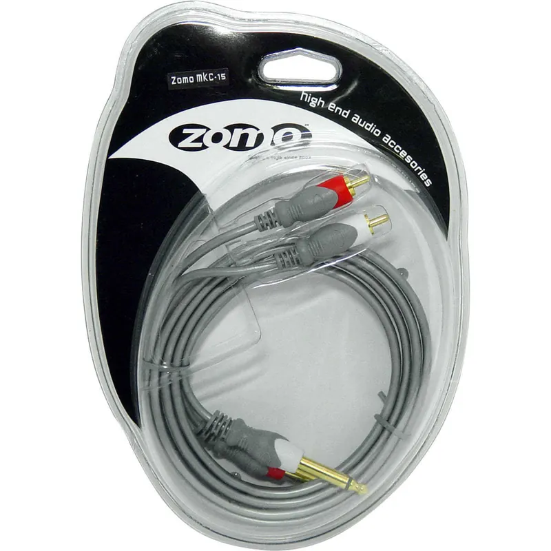 Kostenloser Rückversand Zomo Kabel MKC-15 - 2x 6.3 mm Klinke - Cinch - 1.5 m