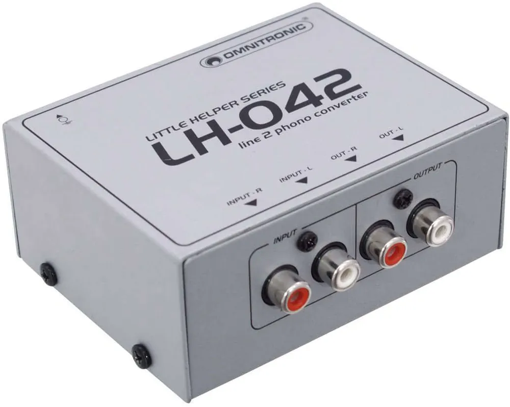 Finale Aktion Omnitronic LH-042 Line/Phono-Wandler