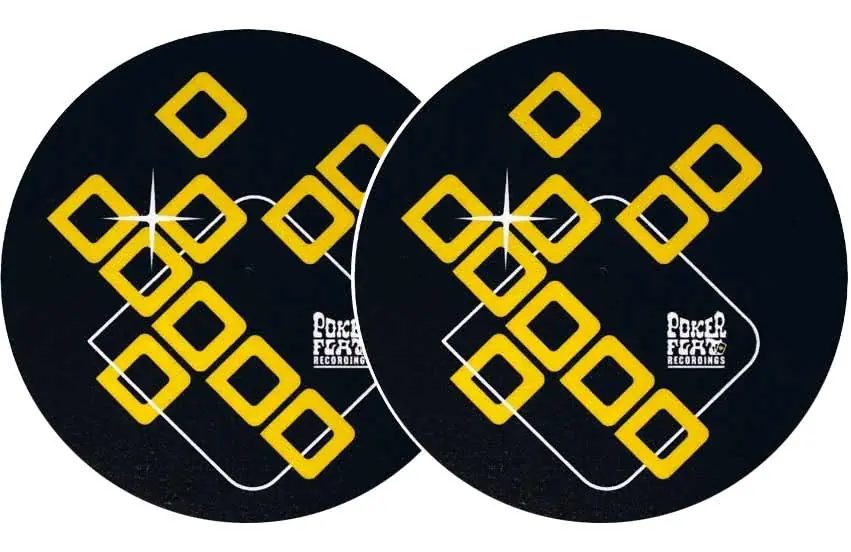 2x Slipmats - Poker Flat Ausverkauf