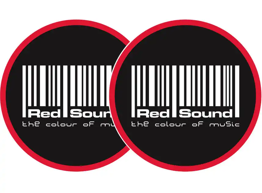 Mega-Angebot 2x Slipmats - Redsound Logo