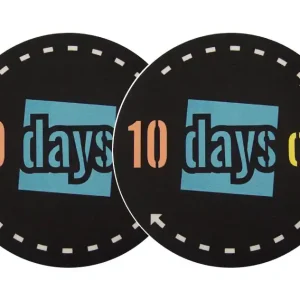 Angebot 2x Slipmats - 10 Days Off