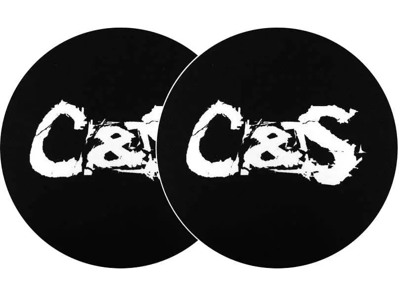 2x Slipmats - C&S Begrenztes Angebot