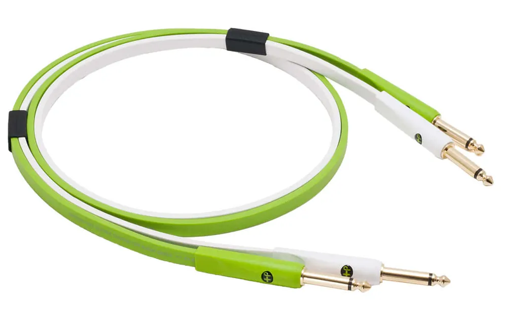 Must-Have Oyaide Neo d+ - 2x 6,3mm Mono-Klinke - 2x 6,3mm Mono-Klinke