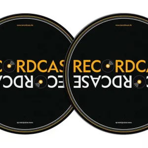 2x Slipmats - Recordcase Logo Echt