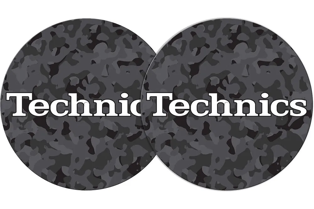 Top-Angebot 2x Slipmats - Technics - Army Black