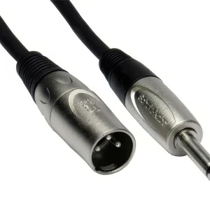 Schulzkabel TZ 5 - XLR (m) - 6.3 mm - 5m Garantierte Lieferung