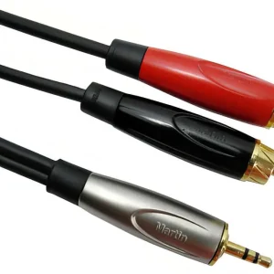 Abverkauf Schulzkabel GEZ 6 - RCA - 3.5 mm - 6m