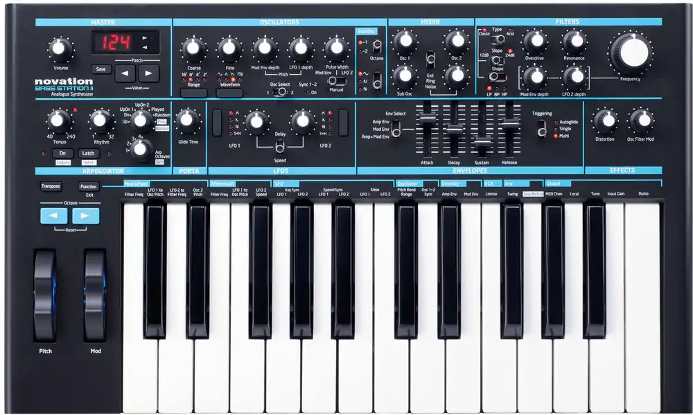 Novation Bass Station II Echt