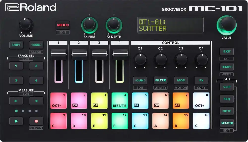 Neuheit Roland MC-101