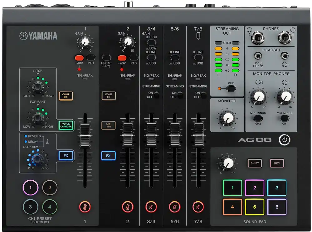 Yamaha AG 08 Top-Angebot