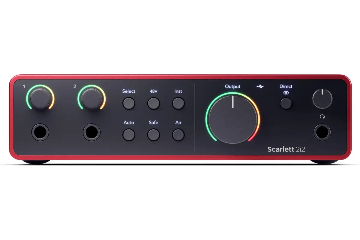 Focusrite Scarlett 2i2 Gen4 Neu Im Sortiment