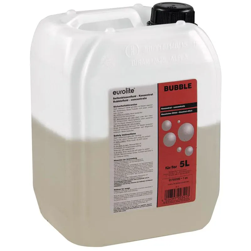 Eurolite Seifenblasenkonzentrat - 5 L Sofort Bestellen