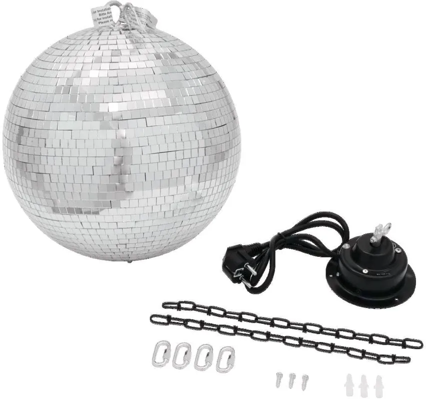 Neu Eurolite Spiegelkugel 30 cm mit MD-1515 Motor