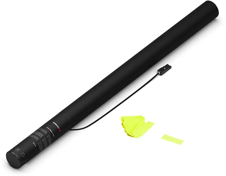 Sonderangebot MagicFX Electric Konfetti Kanone - 80cm - Neon Gelb