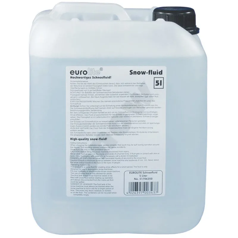 Abverkauf Eurolite Schneefluid 5L