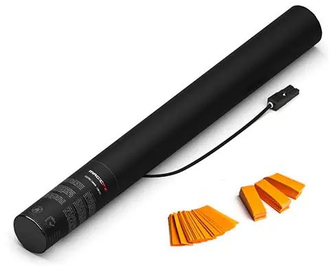 Preisreduziert MagicFX Electric Konfetti Kanone - 50cm - Orange
