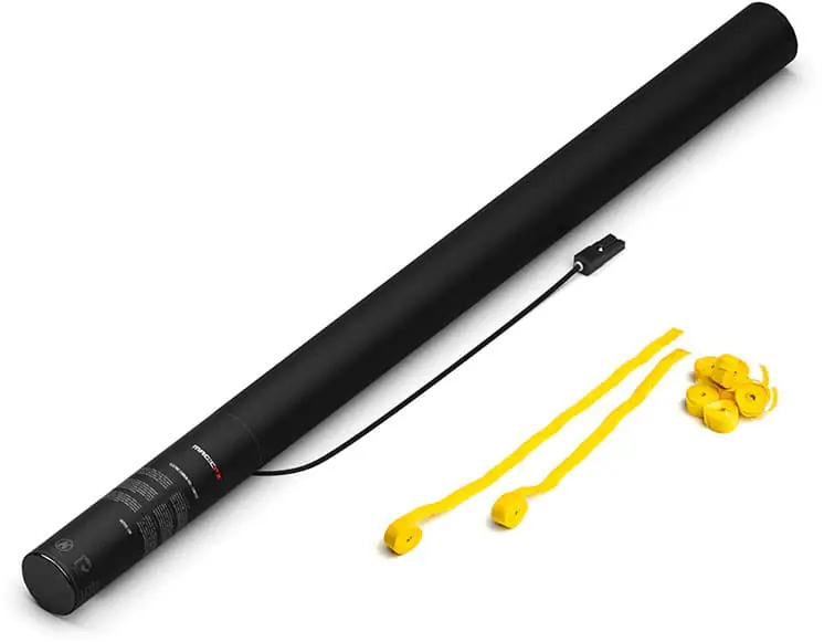 MagicFX Electric Konfetti Kanone - Streamers - 80cm - Yellow Saisonangebot