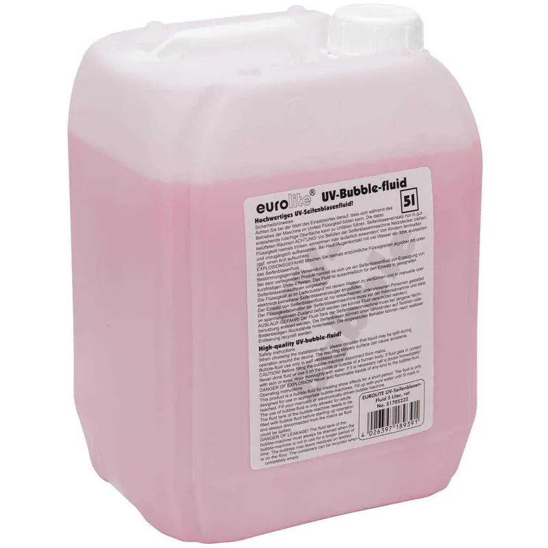 Jetzt Bestellen Eurolite UV-Seifenblasenfluid - 5L - Rot