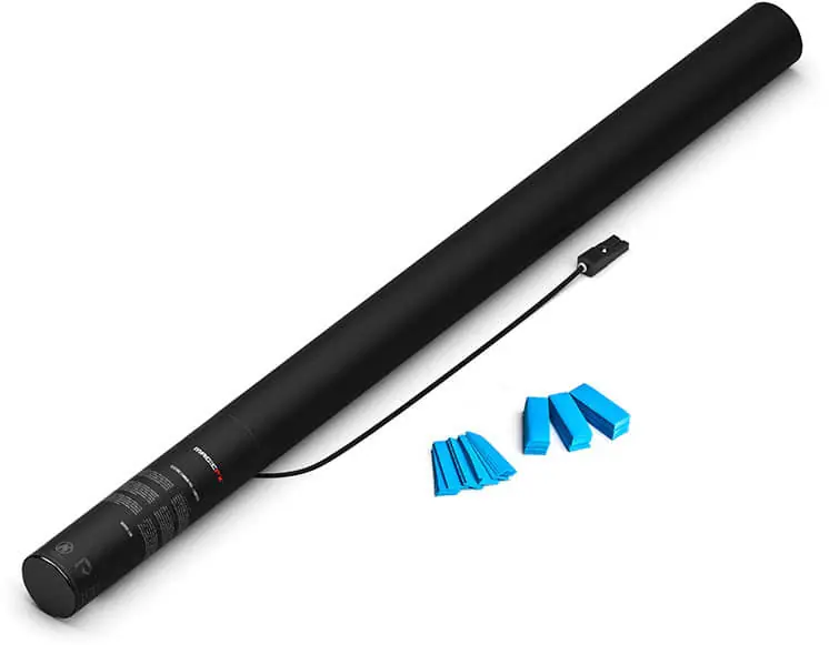 MagicFX Electric Konfetti Kanone - 80cm - Light Blue Neu Im Sortiment