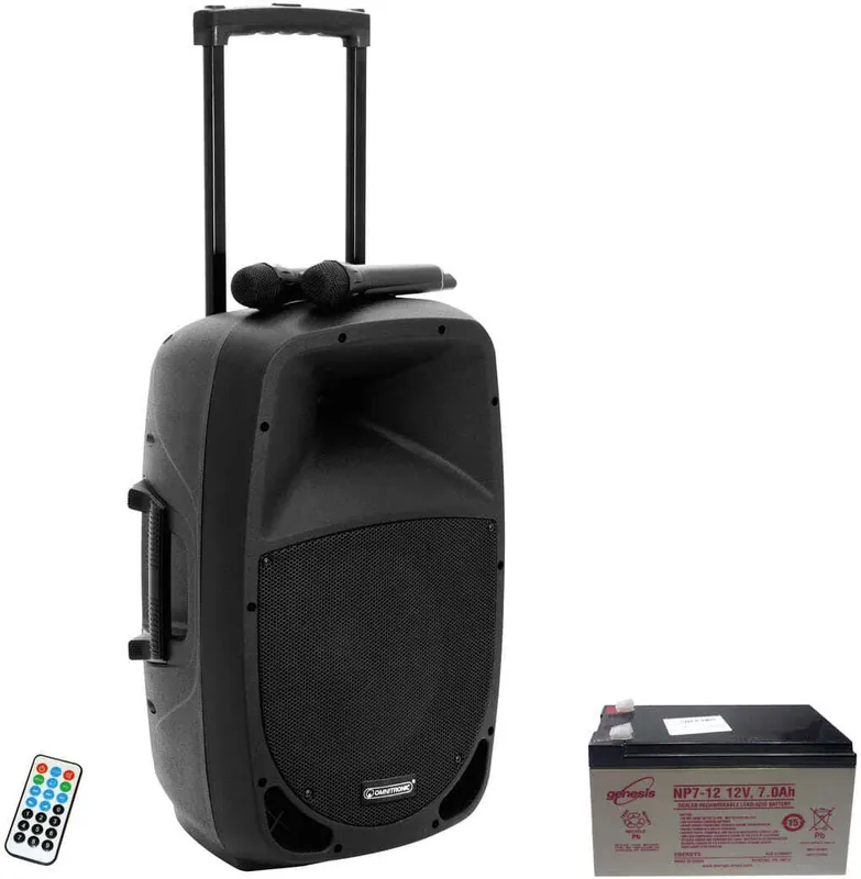 Neuheit Omnitronic Set MES-15BT2 + Akku