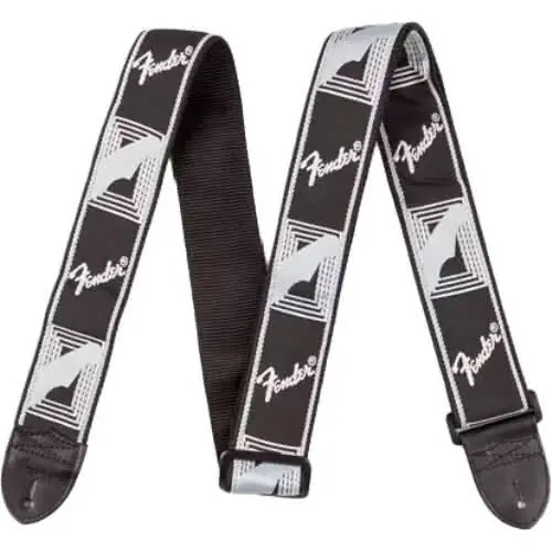 Top-Preis Fender Gitarrengurt Monogrammed - Black/Grey