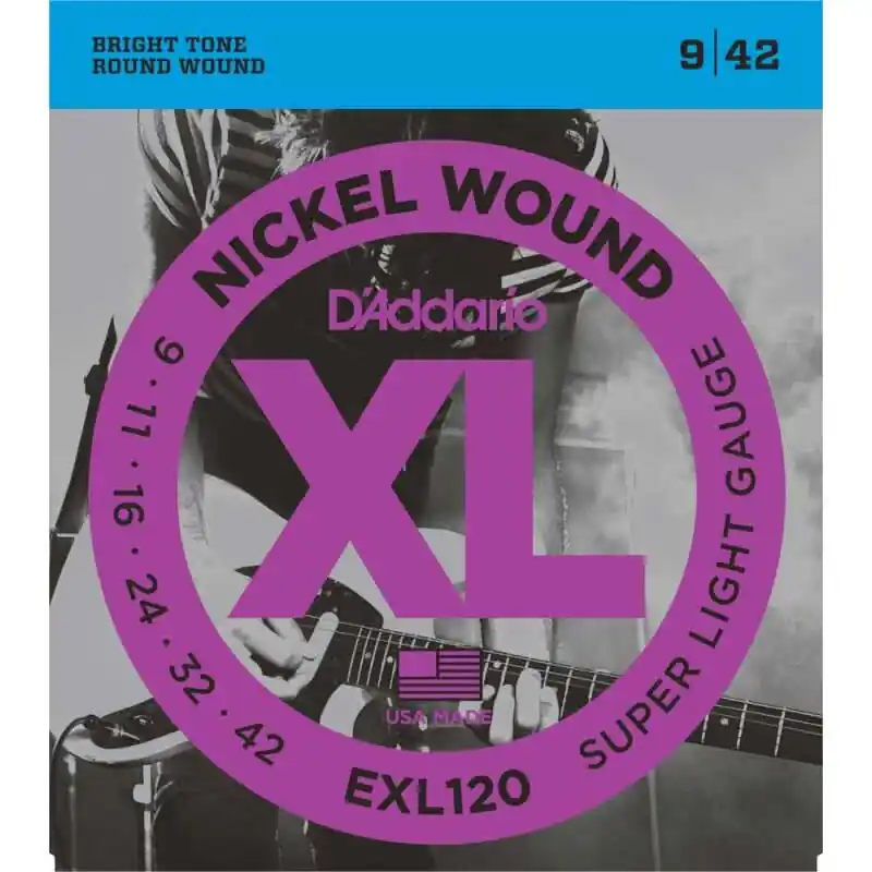D'Addario EXL 120 Nickel Wound - 09 - 42 Schnäppchen