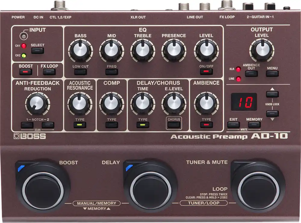 Boss AD-10 Versand Am Gleichen Tag