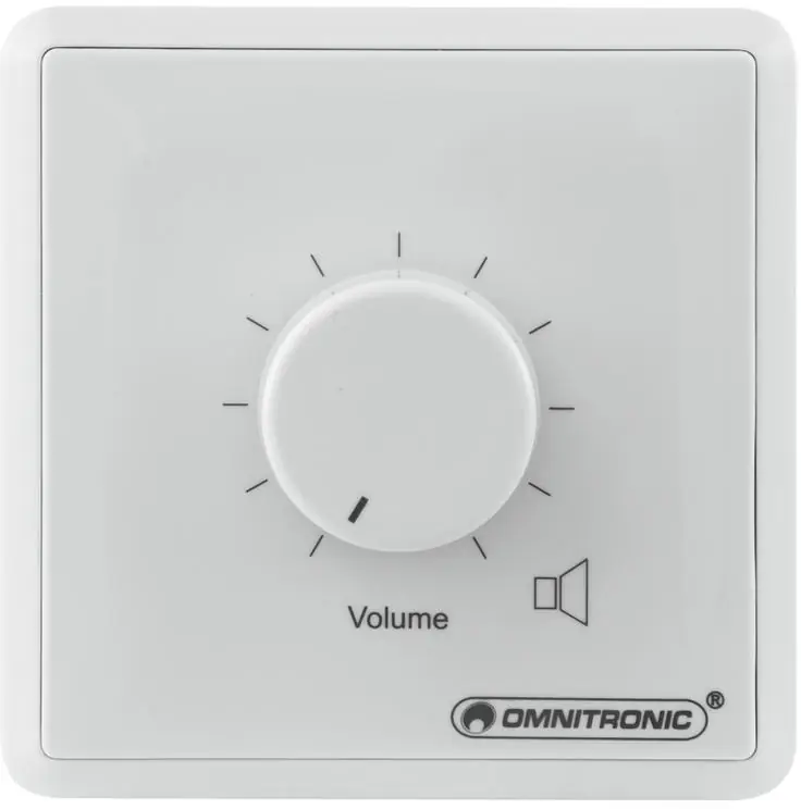 Rabatt Omnitronic ELA LS-Regler, 30 W mono weiß
