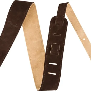 Fender Reversible Suede Strap - Brown/Tan Meistverkauft