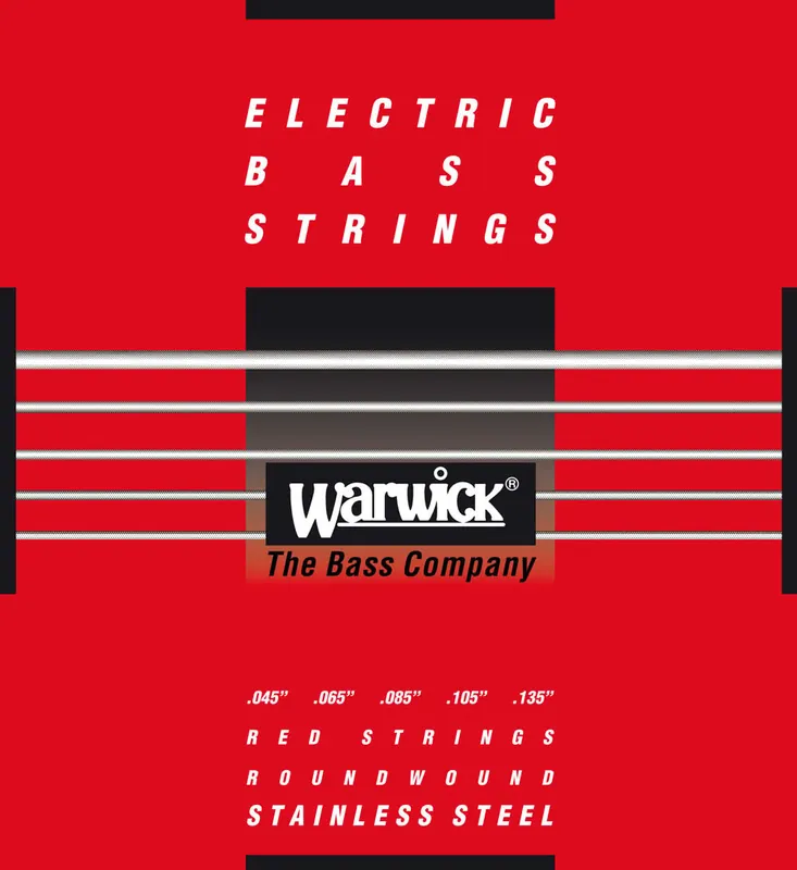 Warwick 42301 M Red Label 5-String Stainless Steel - 045-135 Sale
