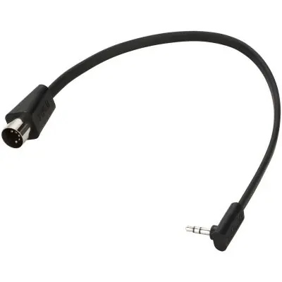 RockBoard Flat Kabel 3,5mm Stereoklinke auf MIDI Typ B 0,3m Must-Have