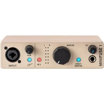 Bestseller Arturia MiniFuse 1 Champagne
