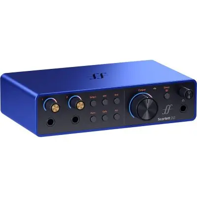 Focusrite Scarlett 2i2 4th Gen Anniversary Edition Must-Have