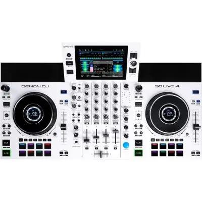 Direkt Vom Hersteller Denon DJ SC Live 4 White DJ System
