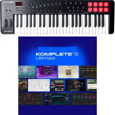 Markenprodukt SET        M-Audio Oxygen 49 MK V + KOMPLETE 15 Ultimate Lizenz Code