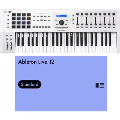 SET Arturia KeyLab 49 MKII Weiß + Ableton Live 12 Top-Angebot
