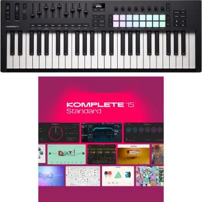 Echt SET Novation Launchkey 49 MK4 + KOMPLETE 15 Lizenz Code