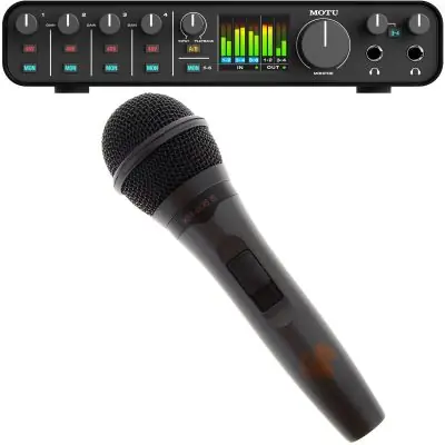 SET MOTU M6 Audio Interface + Mikrofon Top-Angebot