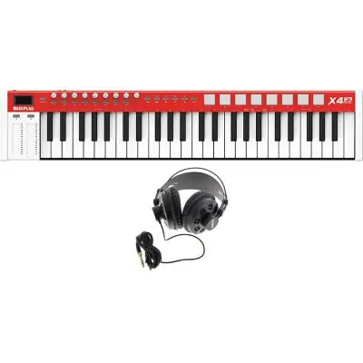 Neue Ware SET Midiplus X4 pro mini Midi Keyboard + Studiokopfhörer