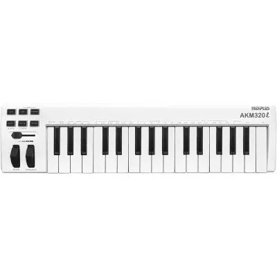 Solange Der Vorrat Reicht Midiplus AKM320 L White Midi Keyboard
