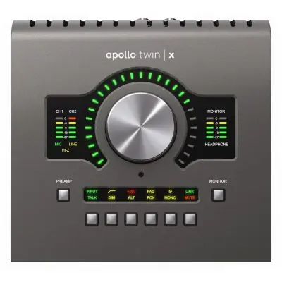 Zertifiziert NEU Universal Audio Apollo Twin X DUO USB Heritage Edition B-Ware