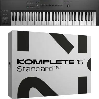 SET Native Instruments KOMPLETE KONTROL A61 + KOMPLETE 15 Box Solange Der Vorrat Reicht
